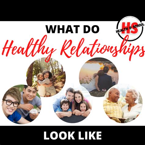 What Do Healthy Relationships Look Like Health At School