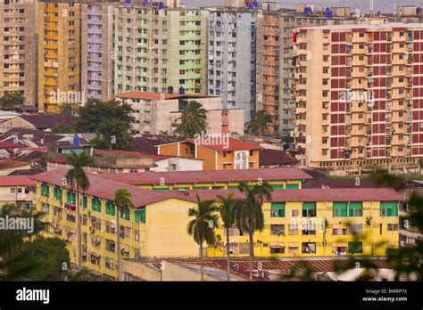 Ciudad De Panamá Panamá Coloridos Edificios De Apartamentos En El