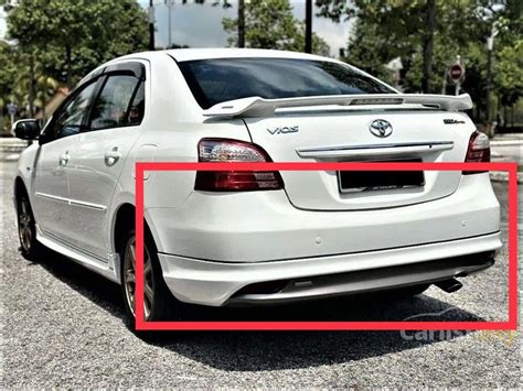 Original Toyota Vios TRD 2nd Generation NCP93 Dugong Rear Back