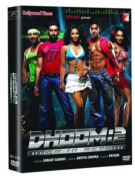 Dhoom 2 Francia Dvd Amazones Hrithik Roshan Abhishek Bachchan