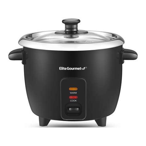 Elite Gourmet Erc006ss 6 Cup Electric Automatic Rice Cooker Manual Manualslib