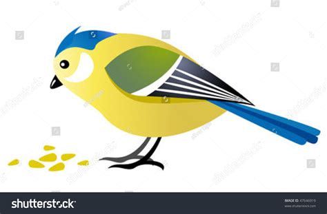 Birds eating seeds Stock Illustrations, Images & Vectors | Shutterstock