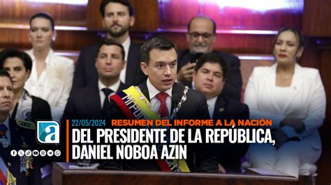 Resumen Del Informe A La Naci N Del Presidente De La Rep Blica