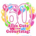 Alles Gute Zum 60 Geburtstag Animiertes Mit 3D Text Funimada