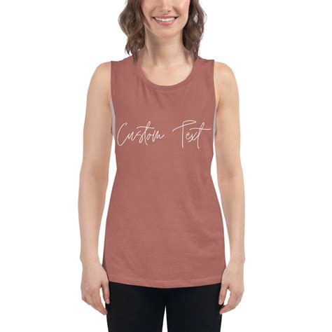 Personalized Tank Tops For Women Custom Tank Top For Women Etsy