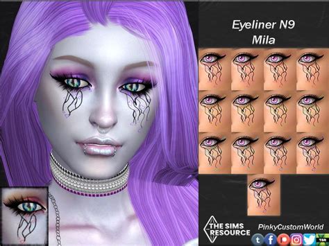 Ts Makeup Different Colors Custom Thumbnail Found In Eyeliner