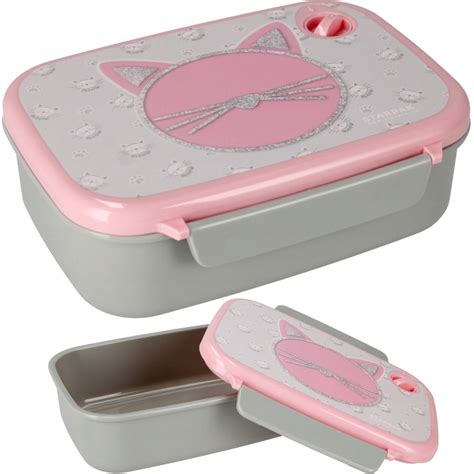 ŚNIADANIÓWKA LUNCH BOX POJEMNIK NA ŚNIADANIE KOTEK 12167134086 Allegro pl