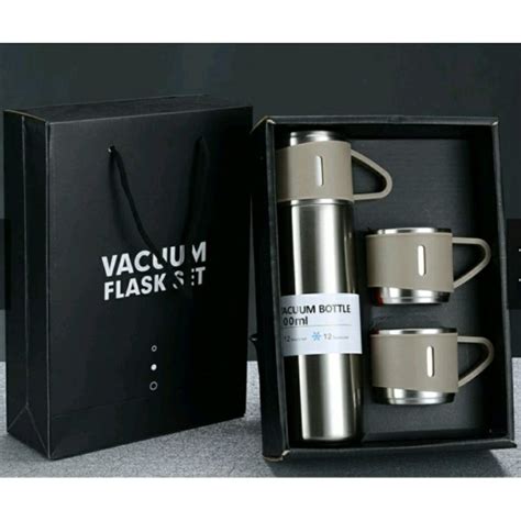 Jual Termos Vacum Flask Set Cangkir Tumbler Sultan Gift Murah TERMOS