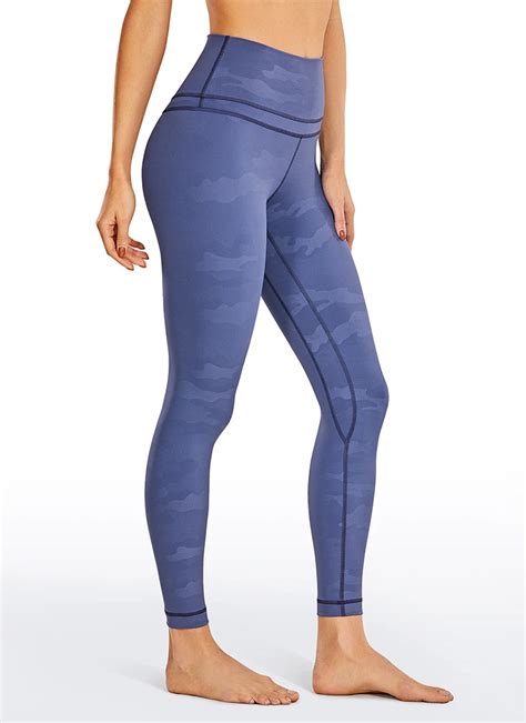 Crz Yoga Women S Naked Feeling High Rise Tight Yoga Pants Workout Fitness Leggings With High