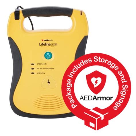 Defibtech Lifeline Aed Fully Automatic Office Package