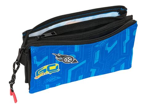 Portatodo Triple Hot Wheels Lets Race Juguetilandia