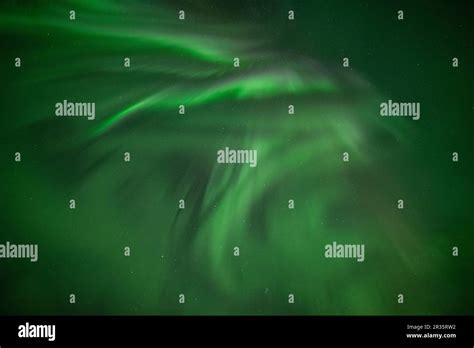 Northern Lights Display Seen In Northern Canada Yukon Territory