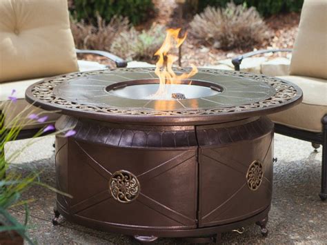 Propane Fire Pit On Wheels Home Design Ideas