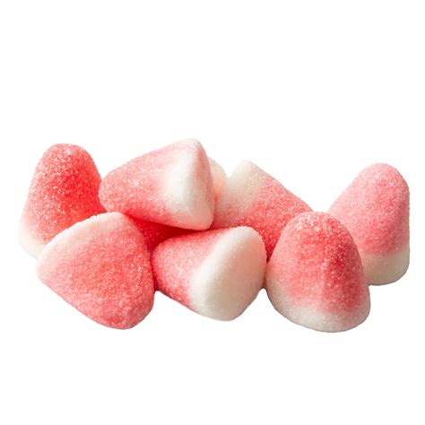 Strawberry Cream Gummie Drops • Gummies And Jelly Candy • Bulk Candy • Oh