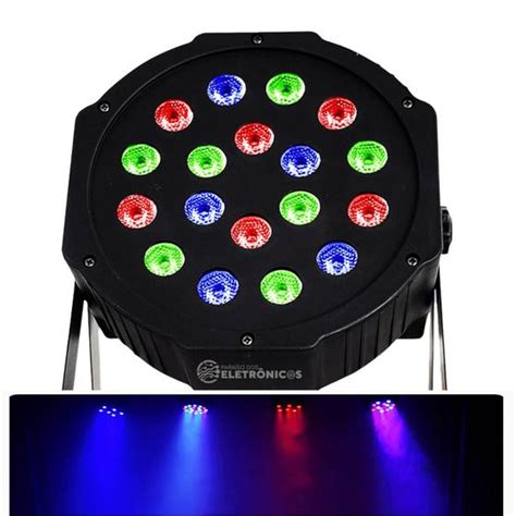 Canh O Refletor Rgb Jogo De Luz Led Mistura De Cores Para Festa