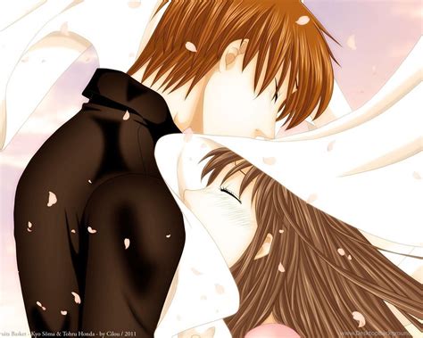 Fruits Basket Yuki And Tohru Kiss