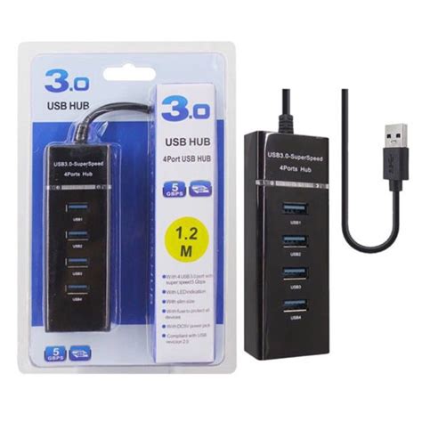 USB 3.0 4 Port HUB (3M) - PC mart-Matara