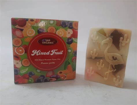 Rectangular Handmade Organic Mixed Fruits Soap At Rs Piece In Kolkata