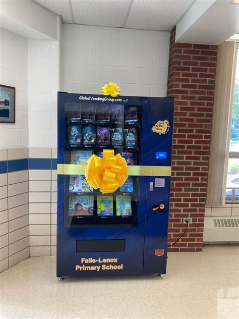 Olmsted Falls Elementary School Unveils Book Vending Machine