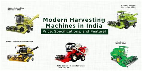 Modern Harvesting Machines In India Price Specifications And