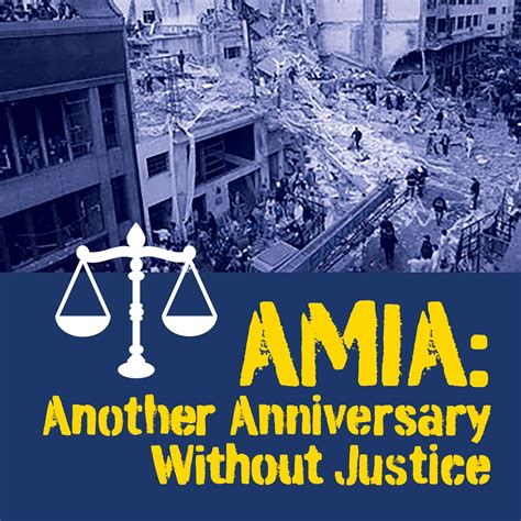 ICYMI: Our AMIA Commemoration AMIA 28 Years On: Another Anniversary