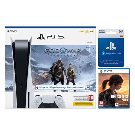 Sony PlayStation 5 Chassis C God of War Ragnarök Digital The Last