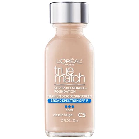 L Oreal Paris True Match Cool Classic Beige C5 Super Blendable Makeup Hy Vee Aisles Online