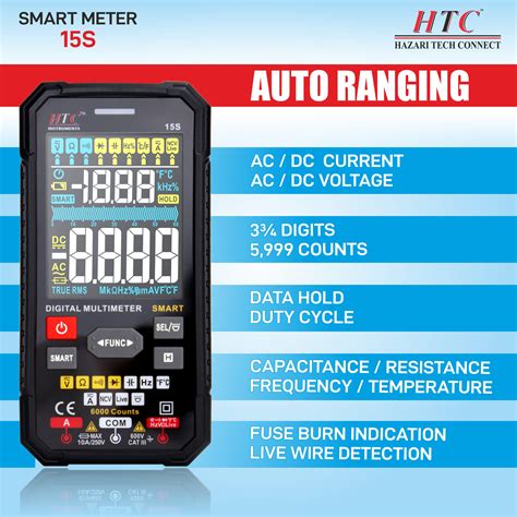 Purchase Multimeter Dm L Online Htc Instruments