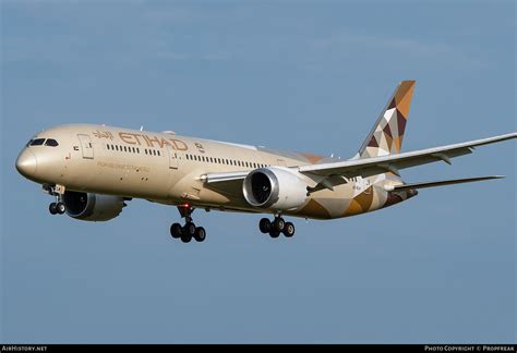 Aircraft Photo Of A6 BLW Boeing 787 9 Dreamliner Etihad Airways