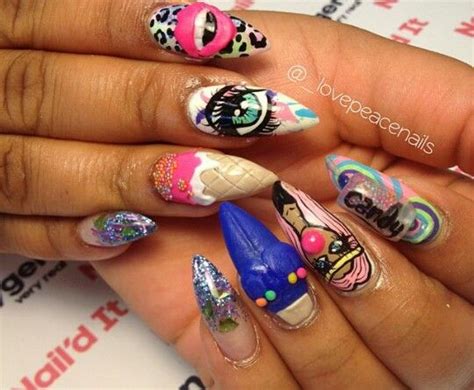 Pin by Tina Borges on εɱ૮ℓαωƶ 2 Nail art Fancy nails Best acrylic