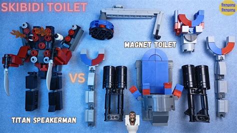 Speed Build Skibidi Toilet Multiverse Lego Building Titan Speakerman