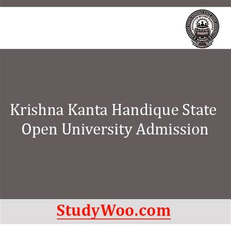 KKHSOU Admission 2022 23 Application Form Courses Last Date