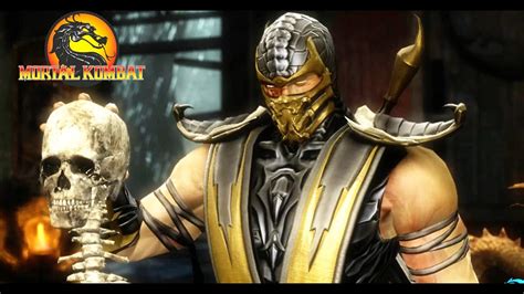 Scorpion Kills Sub Zero Mortal Kombat 9 Cutscenes Mk 9 Sub Zero Death Cinematic Youtube