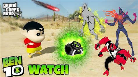 Shinchan Vs Vilgax Fight Shinchan Found Ben Omnitrix In Gta