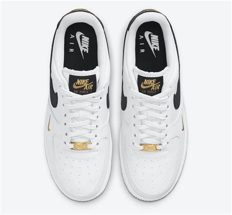 Nike Air Force 1 07 Essential White Black CZ0270-102 Release Date - SBD