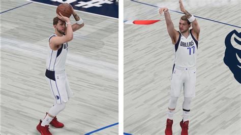 Accurate Luka Doncic Jumpshot Fix Nba K Next Gen Ps Youtube