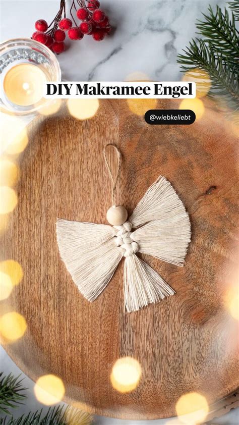 Makramee Engel Selber Machen Diy Boho Weihnachtsdeko