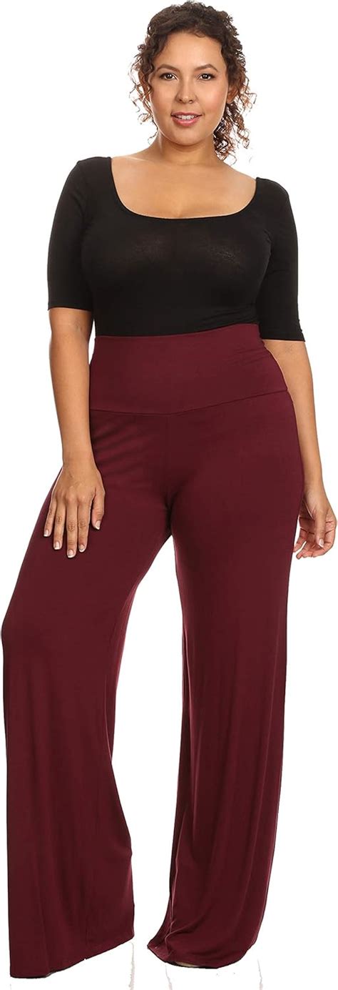 Shore Trendz Plus Size Gorgeous Womens Palazzo Pants At Amazon Womens Clothing Store