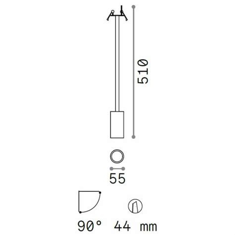 Foco Empotrable Galileo Gu Ideal Lux