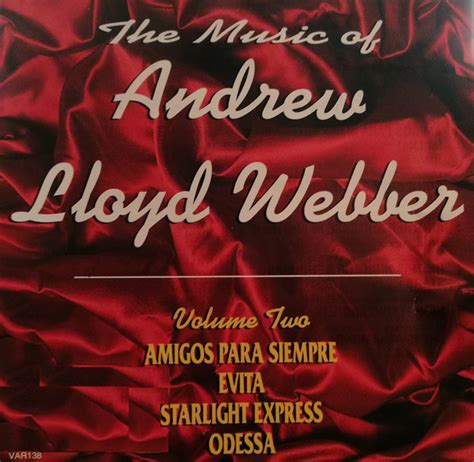 The Music Of Andrew Lloyd Webber Volume Two De Andrew Lloyd Webber