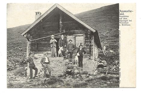 Sennhütte auf dem Alpsiegel Alpstein um 1900 Kaufen auf Ricardo