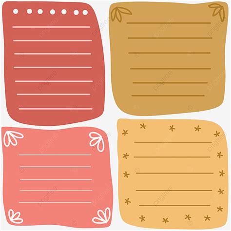 Aesthetic Sticky Note White Transparent Cute Sticky Notes Transparent