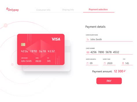 Credit Card Checkout Daily Ui 02 By Arina On Dribbble