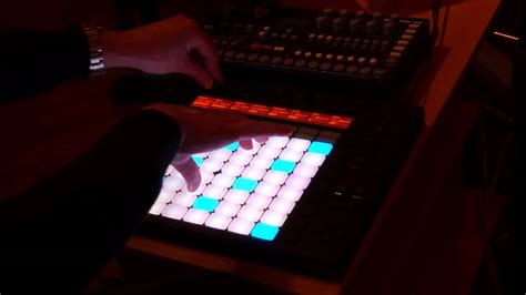 Live Performance With Ableton Push Diva Vsti YouTube