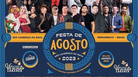 Festa De Agosto Em S O Louren O Da Mata Promete Ser Ainda Maior Em