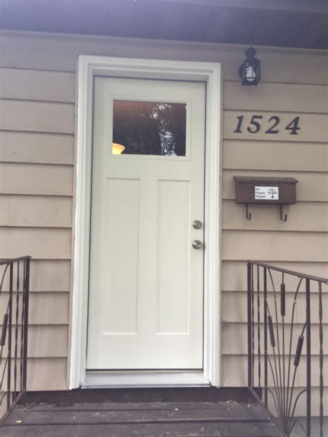 Front Entrance Craftsman Door Pura Windows