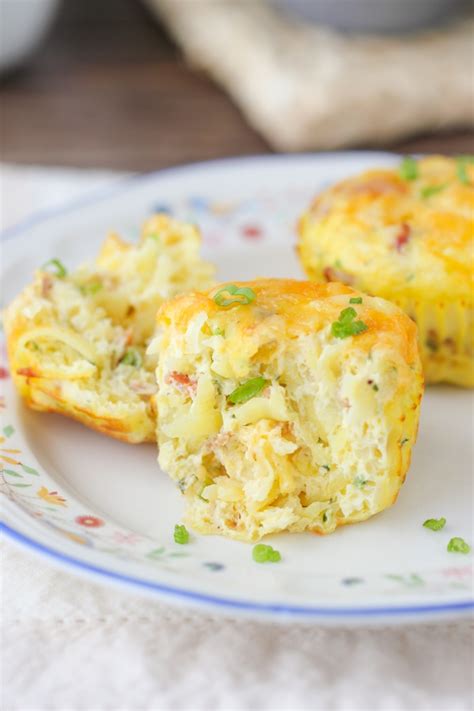 Hash Brown And Bacon Egg Muffins Olga S Flavor Factory