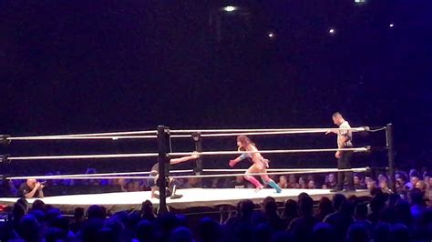 Wwe Live Berlin Peyton Royce Billie Kay Vs Asuka Kairi Sane Part