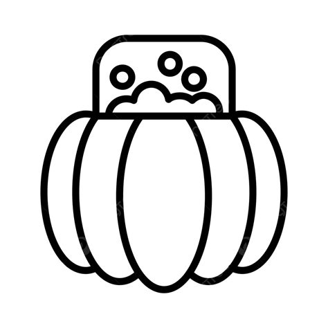 Trick Or Treat Line Icon Vector Candy Halloween Or Png And Vector