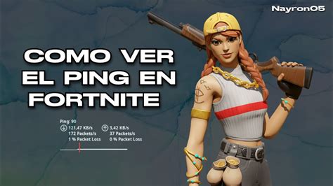 Como VER El PING En FORTNITE Mostrar PING FORTNITE PC PLAY XBOX